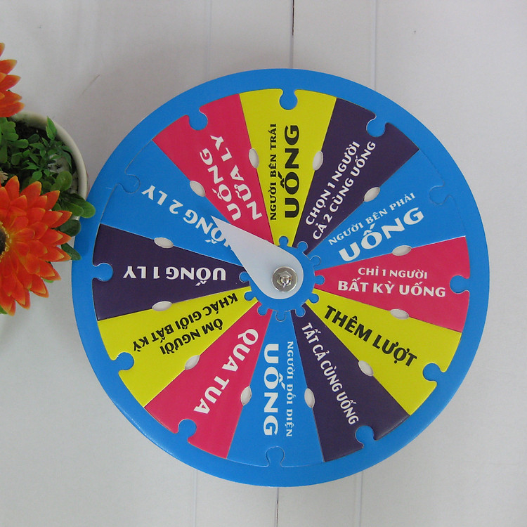 Vòng Quay May Mắn 12 Ô (Thay thế được)