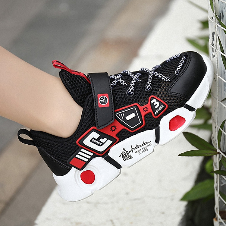 Giày thể thao thơm bé trai cao cấp 4 - 14 tuổi siêu nhẹ chống hôi chân - TT85