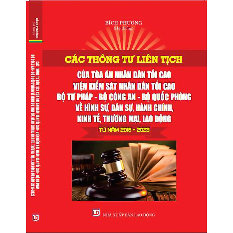 Các Thông Tư Liên Tịch Của Tòa Án Nhân Dân Tối Cao - Viện Kiểm Sát Nhân Dân Tối Cao - Bộ Tư Pháp - Bộ Công An - Bộ Quốc Phòng - Ảnh 6