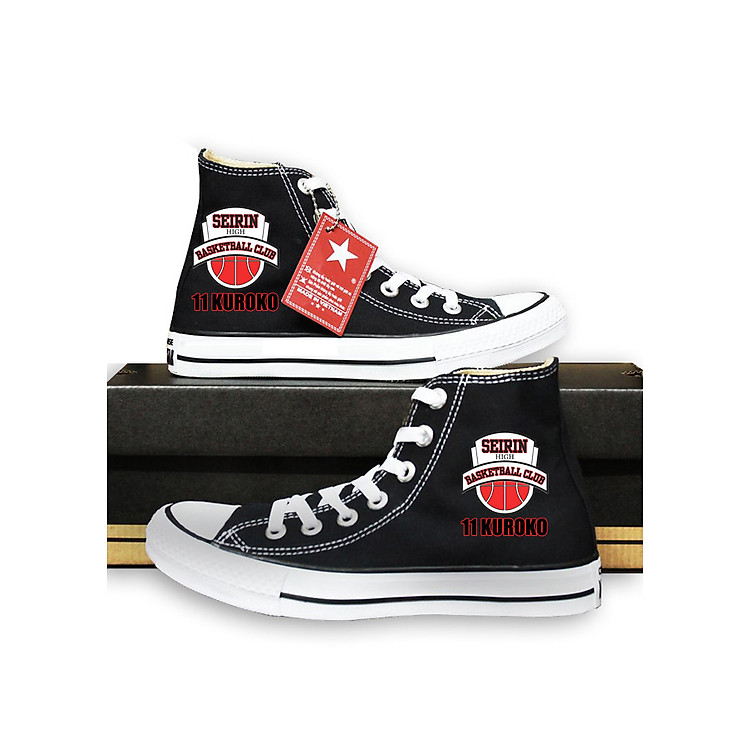 Giày Sneaker Kuroko Cổ Cao Cho Nữ
