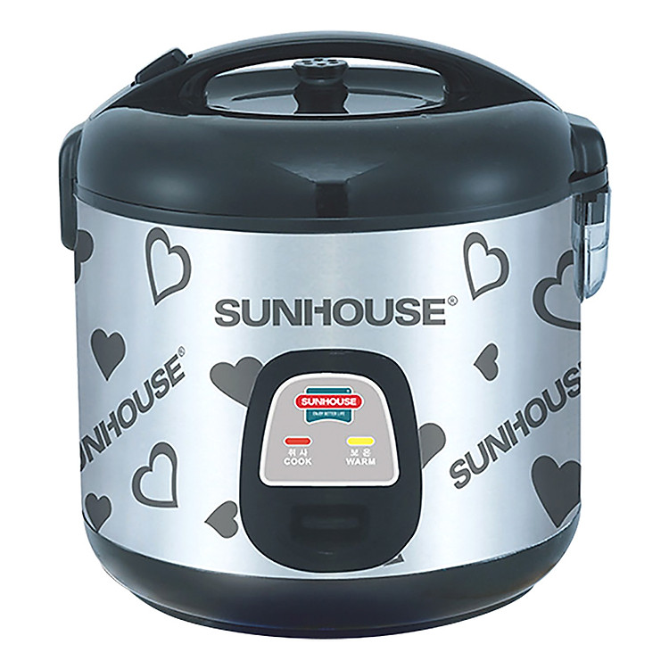 Nồi Cơm Điện Sunhouse SHD 18S (1.8L) - Màu Ngẫu Nhiên - Hàng chính hãng