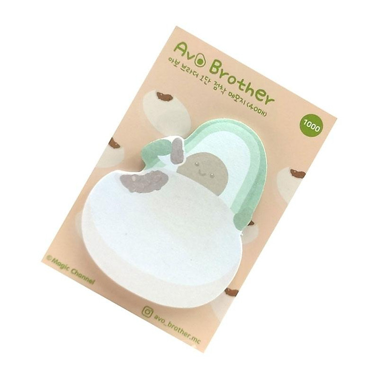 Giấy Ghi Chú Magic Chanel Hình Bơ 2 - Ảnh 4