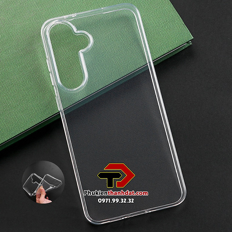 Ốp lưng dành cho SamSung Galaxy S24 FE silicone dẻo trong suốt - Hàng nhập khẩu