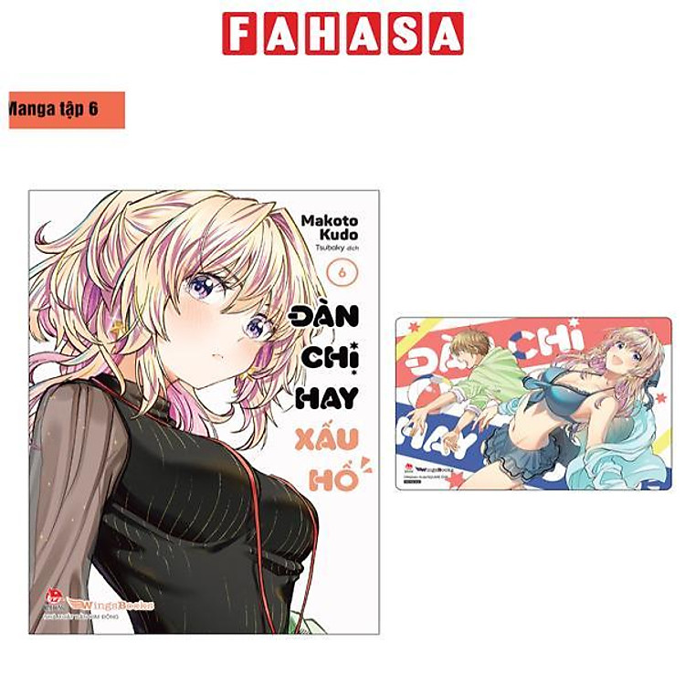 Sách - Đàn Chị Hay Xấu Hổ - Tập 6 - Tặng Kèm Card Bo Góc