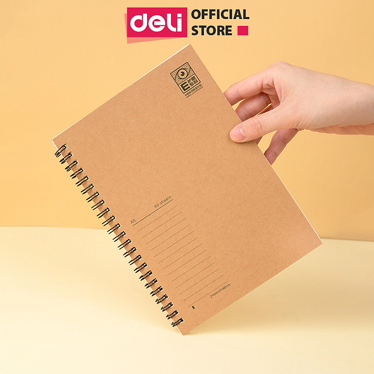 Tập Vở Học Sinh Sổ Lò Xo Gáy Xoắn Basic B5 (120 trang)