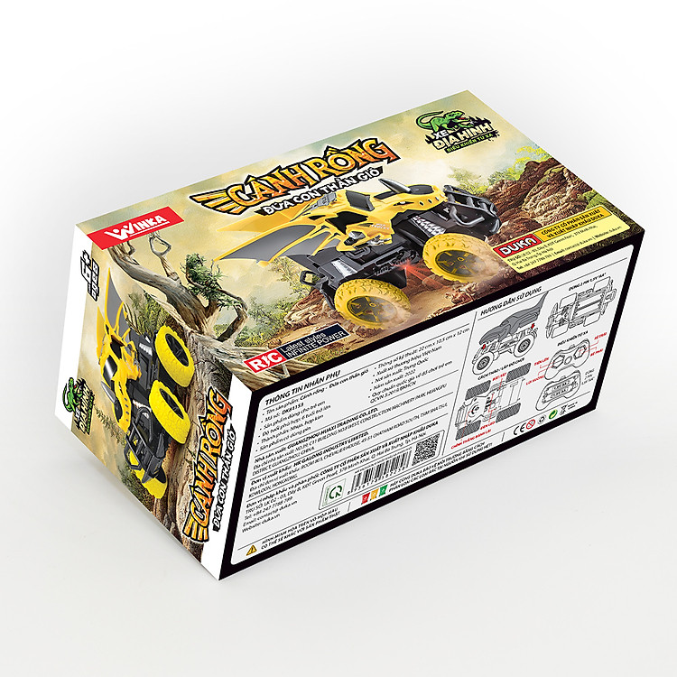 Đồ Chơi Xe Địa Hình Điều Khiển Duka Chính hãng Ưu đãi - Hình ảnh 3