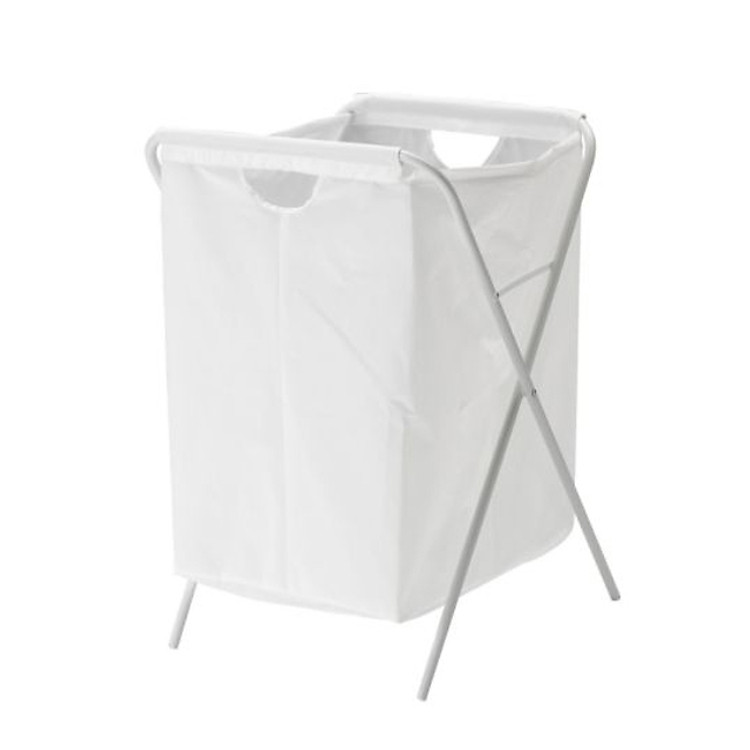 Giỏ đựng đồ giặt gấp gọn khung thép 41x43x64cm + Tặng 2 túi khử mùi giày Nhật Pháp