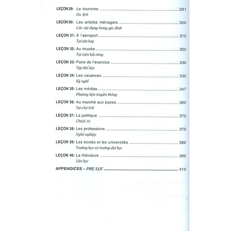 Cẩm Nang Hướng Dẫn Tự Học Tiếng Pháp Trình Độ Sơ Cấp, Trung Cấp - Ảnh 5