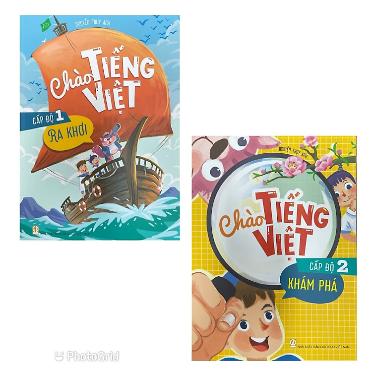 Combo Chào Tiếng Việt Cấp Độ 1 + Cấp Độ 2
