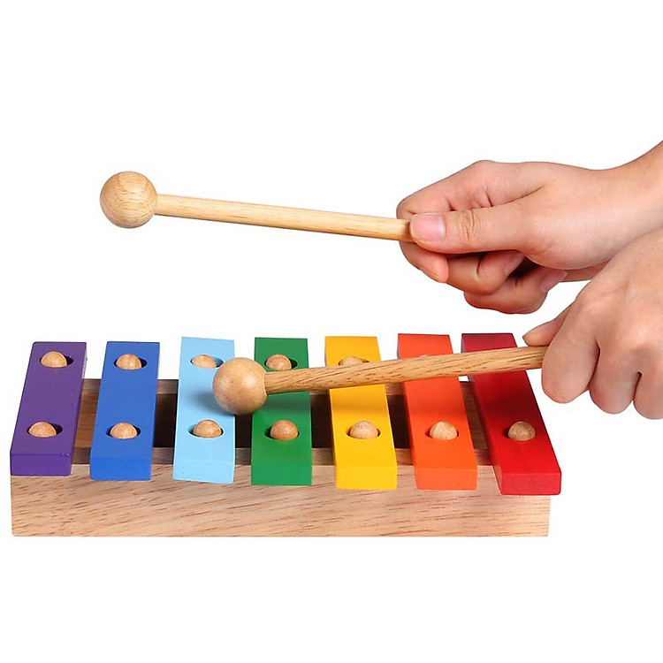 Đàn mộc cầm 7 thanh Winwintoys Chính hãng Ưu đãi - Hình ảnh 4