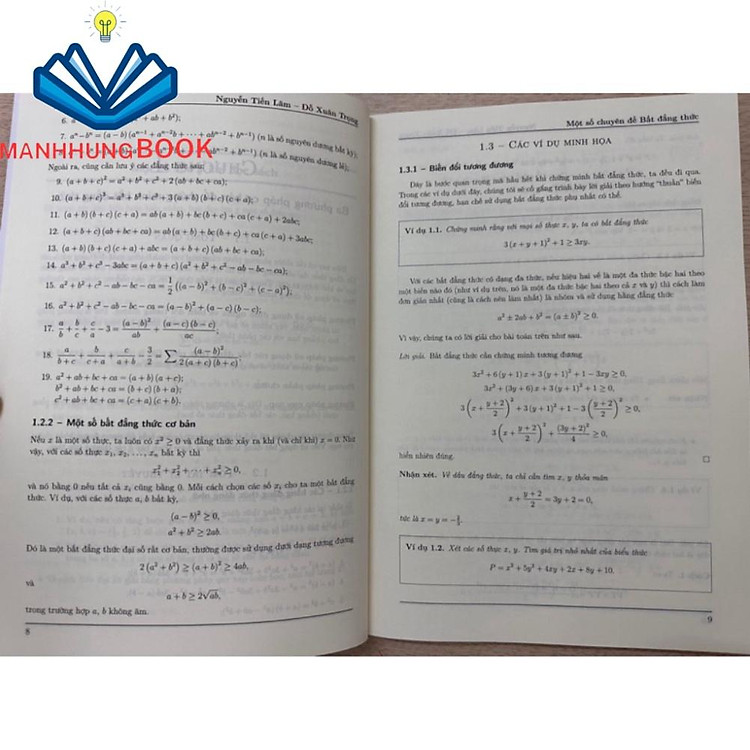 Một số chuyên đề BẤT ĐẲNG THỨC - Dành cho học sinh Trung học cơ sở - Ảnh 4