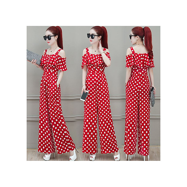 Jumpsuit họa tiết