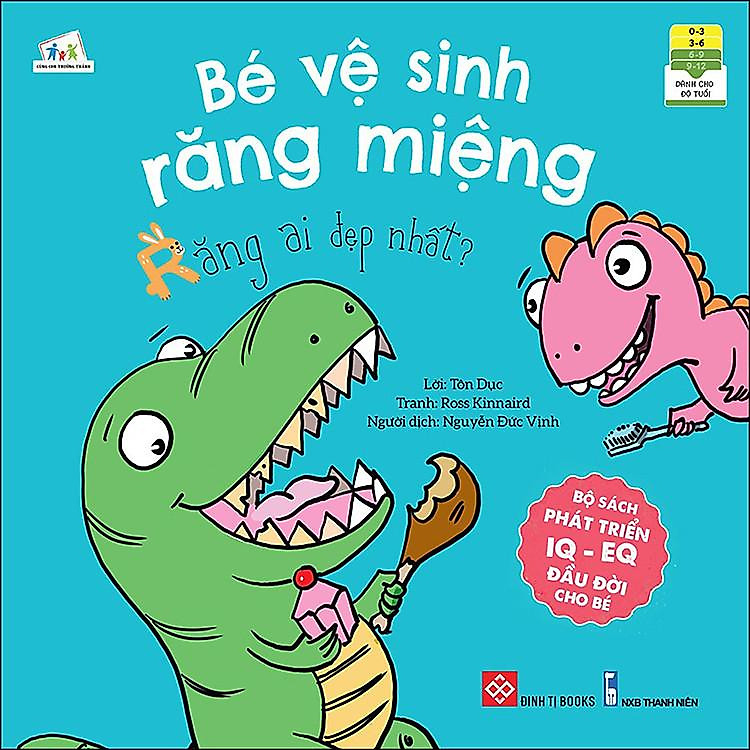 Bộ Sách Phát Triển IQ - EQ Đầu Đời Cho Bé