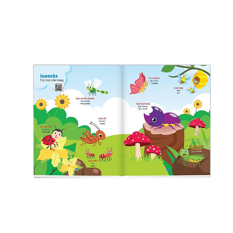 Bé Học Tiếng Anh Qua Hình Ảnh (Song Ngữ Việt Anh, Có Phiên Âm) - Ảnh 6