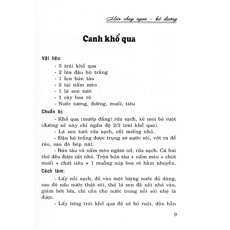 Món Chay Ngon, Bỗ Dưỡng - Ảnh 4