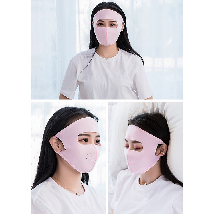 Khẩu trang ninja cam kết chống nắng cản tia UV