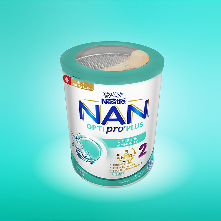 Mua Sữa bột Nestlé NAN OPTIPRO PLUS 2 400g Chất lượng Ưu đãi - Hình ảnh 2