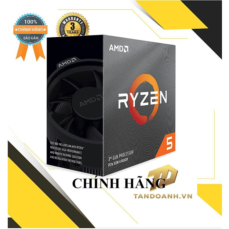 Bộ vi xử lý AMD Ryzen 5 3600 6C/12T UPTO 4.2GHZ- HÀNG CHÍNH HÃNG