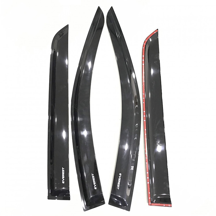 Bộ vè che mưa ABS cao cấp dành cho xe Ford Everest 2018-2019