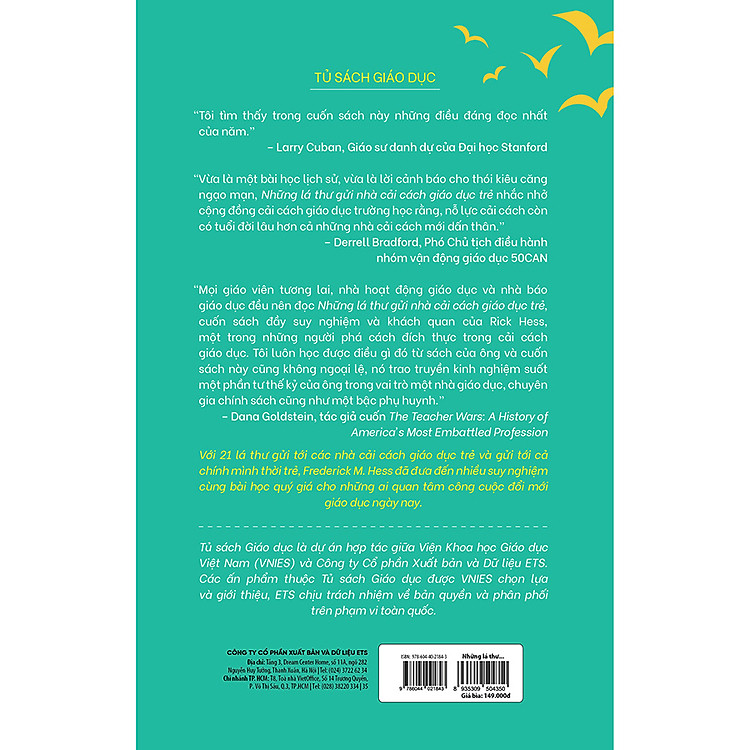 Những Lá Thư Gửi Nhà Cải Cách Giáo Dục Trẻ - Ảnh 2