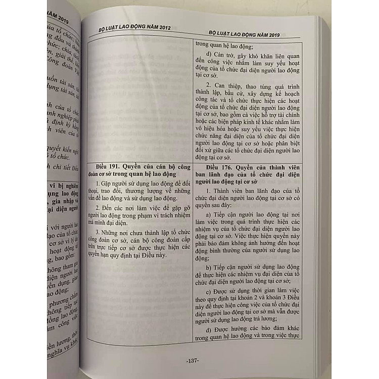 So sánh Bộ luật lao động năm 2012 - 2019 và các văn bản hướng dẫn thi hành - Ảnh 4