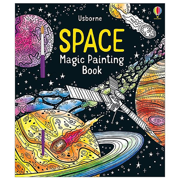 Space Magic Painting Book