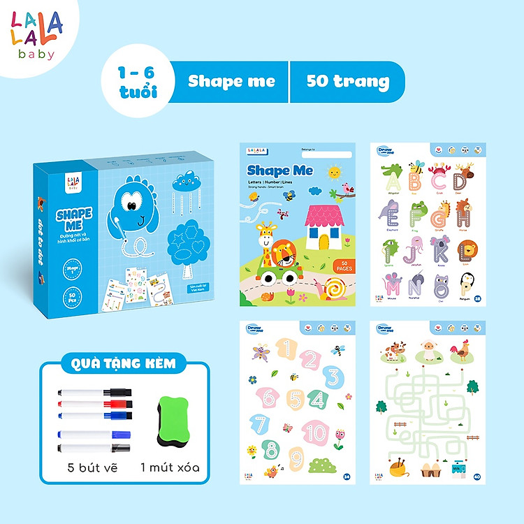 Mua tại MyKingdom: Học Liệu Giáo Dục Thông Minh Cho Bé - Lalala Baby - Ngập tràn khuyến mãi