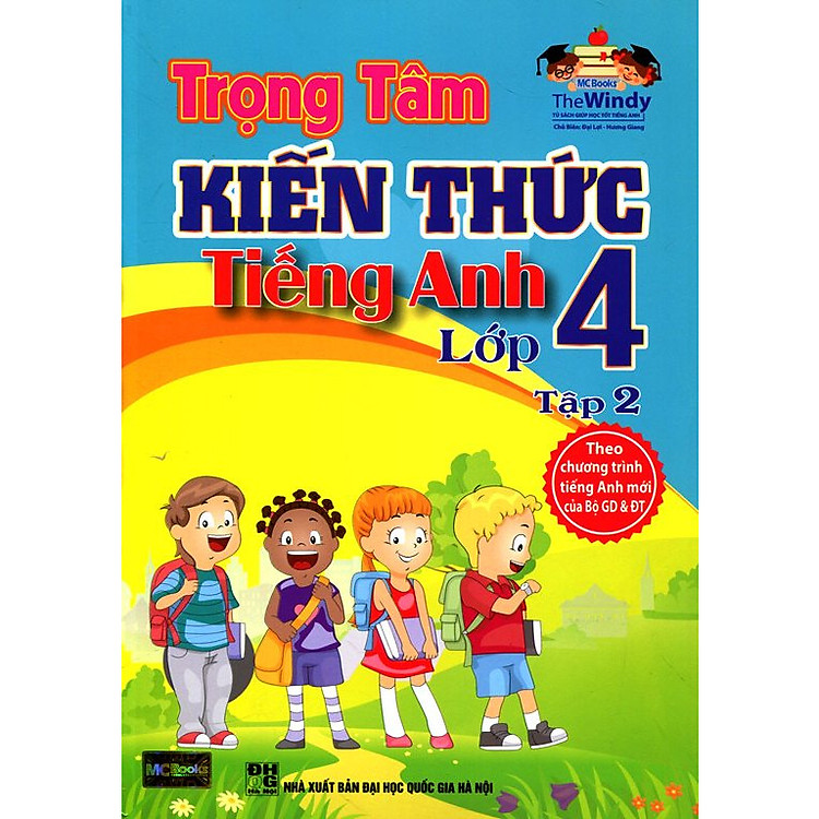 Sách Trọng Tâm Kiến Thức Tiếng Anh Lớp 4 - Tập 2