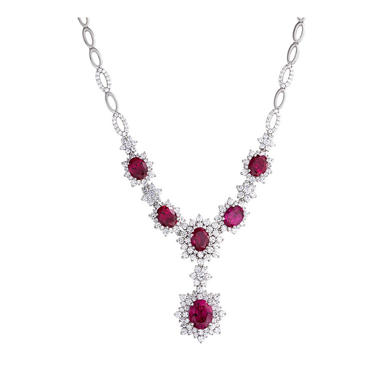 Dây cổ PNJ Melody Vàng trắng 10K 82446.406 - BO