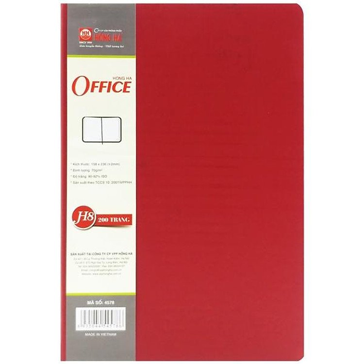 Sổ Hồng Hà Office H8 (200 trang)