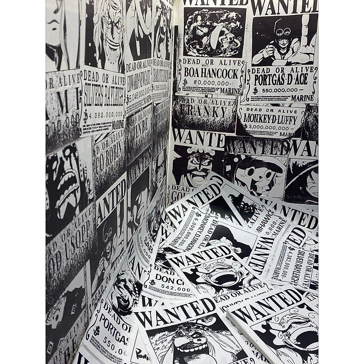 Poster Truy Nã One Piece KINGFIGURE (100 chiếc) - Ảnh 3