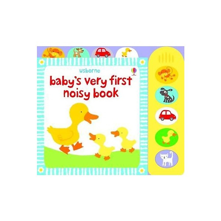 Sách Usborne Baby's very first noisy book