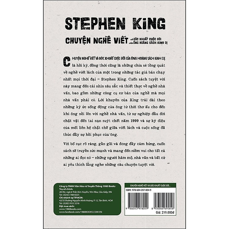 Chuyện Nghề Viết Và Góc Khuất Cuộc Đời Của Ông Hoàng Kinh Dị - Ảnh 2