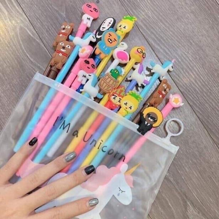 Bộ Bút Bi Hình Thú (20 cây) - Ảnh 2