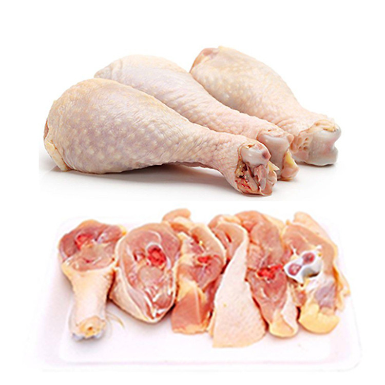 Đùi tỏi gà nhập khẩu cắt khúc - túi 300GR