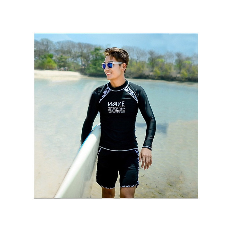 Đò bơi nam dài tay chống nắng WAVE SOME