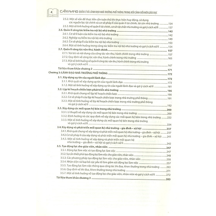 Cẩm Nang Quản Lí Và Lãnh Đạo Nhà Trường Phổ Thông Trong Bối Cảnh Đổi Mới Giáo Dục - Ảnh 3