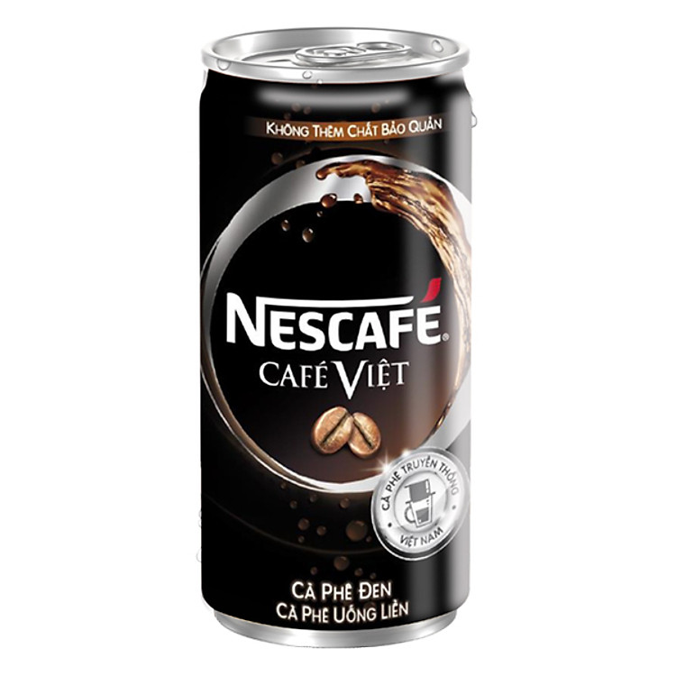 Cà Phê Đen Uống Liền Nescafé Café Việt (170ml / Lon)