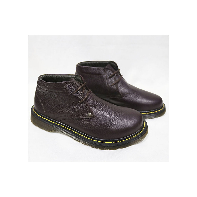 Giày Boot Dr da bò thật cao cấp DR02