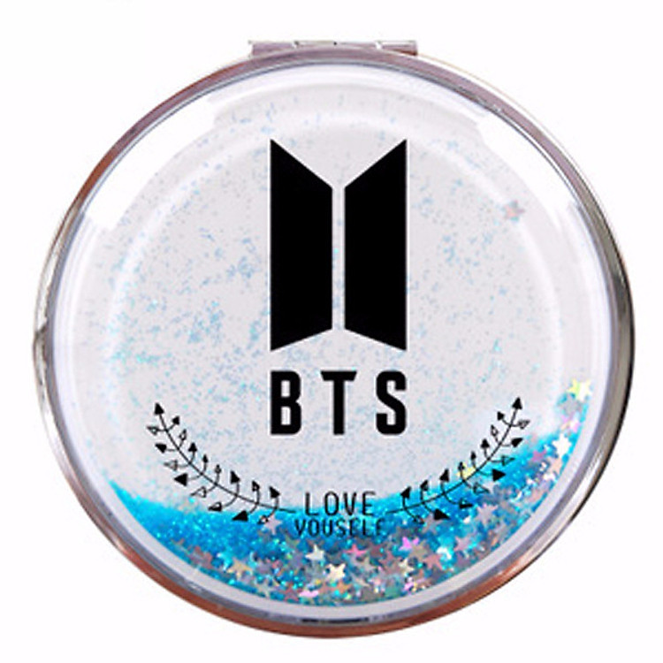Gương bts nhũ rơi