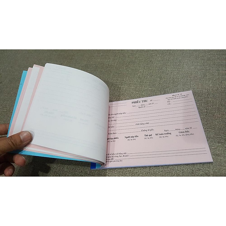Phiếu Thu 2 Liên - Ảnh 3