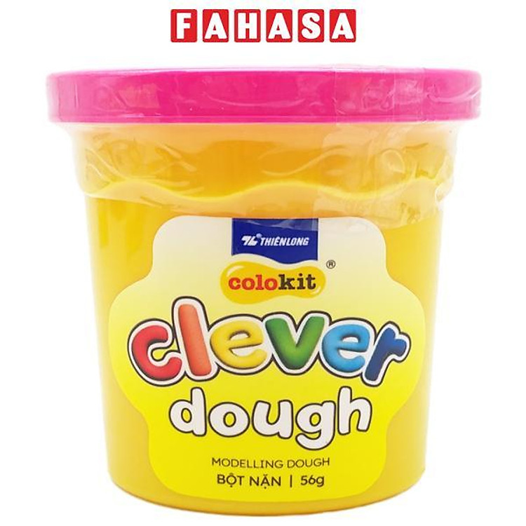 Tìm mua tại Avakids: Bột Nặn Clever Dough 56g - Màu Hồng - Ngập tràn khuyến mãi