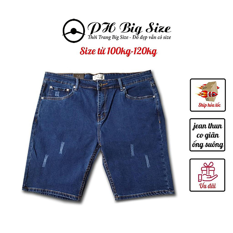 Quần jean size to cho nam béo | bigsize 100kg - 120kg | PH Big Size | Q145