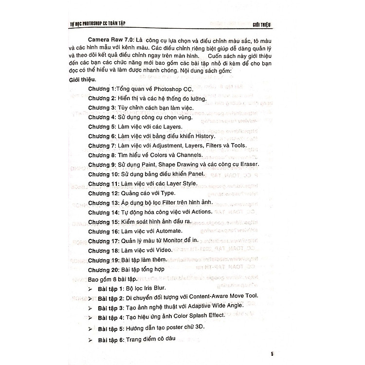 Tự Học Photoshop CC Toàn Tập (Phiên Bản Mới Nhất) - Ảnh 2