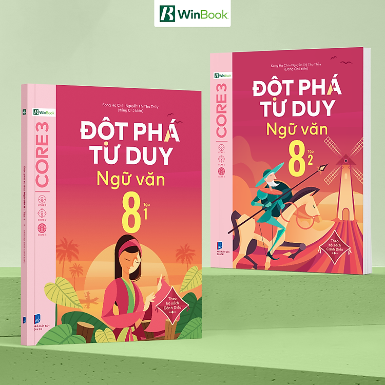 Sách – Đột phá tư duy Ngữ văn 8 – Theo bộ sách Cánh Diều – Chương trình mới