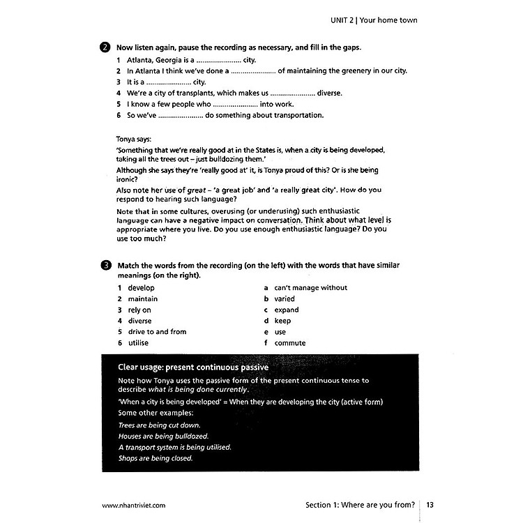 Collins English for Life - Listening B1 Intermediate (Tái Bản) - Ảnh 8