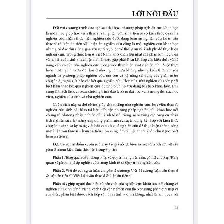 Phương Pháp Nghiên Cứu Kinh Tế Và Viết Luận Văn Thạc Sĩ Và Luận Án Tiến Sĩ - Ảnh 3