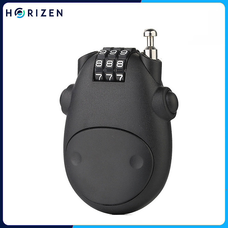 Khóa mũ bảo hiểm, vali bằng mã số dây cáp - Horizen