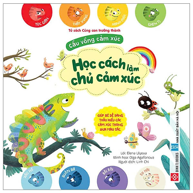 Bộ Sách Cầu Vồng Cảm Xúc – Giúp Bé Dễ Dàng Thấu Hiểu Các Cảm Xúc Thông Qua Màu Sắc