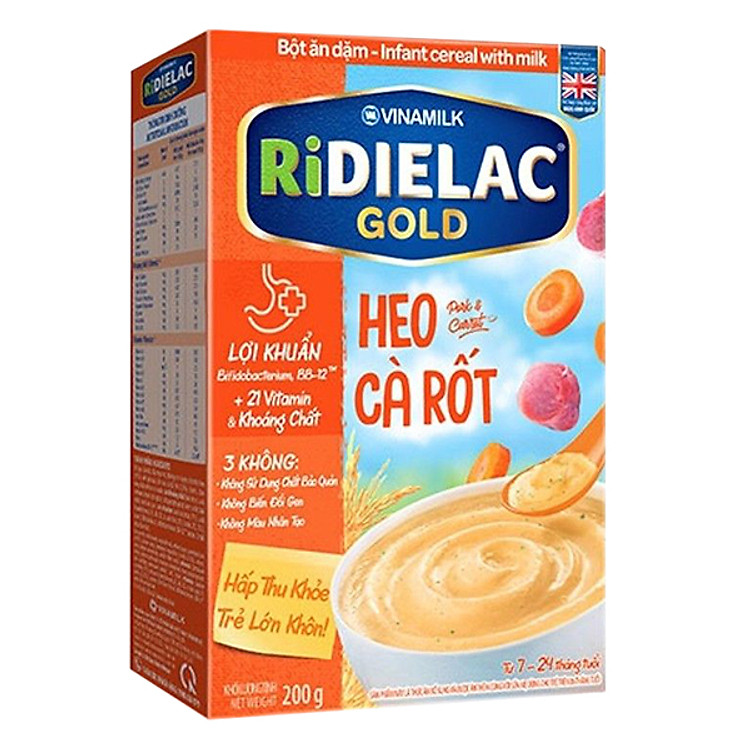 Bột Ăn Dặm Vinamilk Ridielac Gold Hàng chuẩn Tiết kiệm - Hình ảnh 3